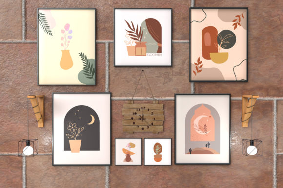 Download Boho Printable Wall Art Set of 10 Prints - Boho printable wall art Collection