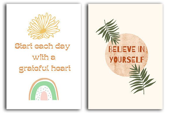 Download Boho Printable Wall Art, Boho Quotes V1 - Boho printable wall art Collection